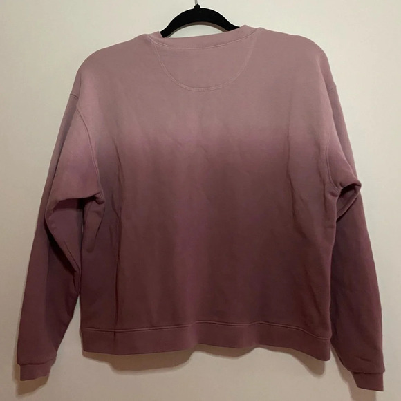Madewell Dip-Dye (Re)sourced Cotton Swing Sweatshirt XS NWT - Picture 2 of 5